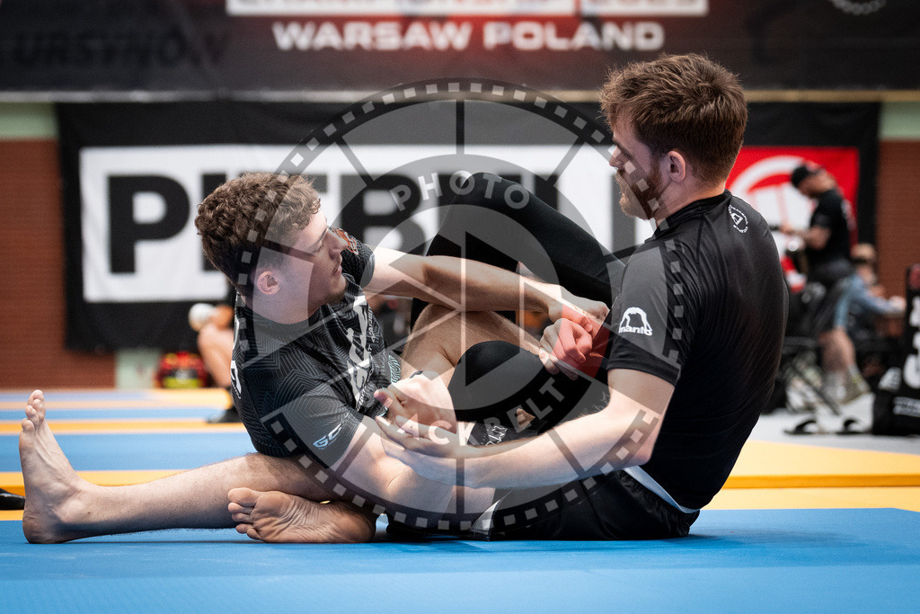 20250906PBB0407 | Fighters compete during the ADCC European Trials  competition in Warsaw, Poland, on September 6, 2025.