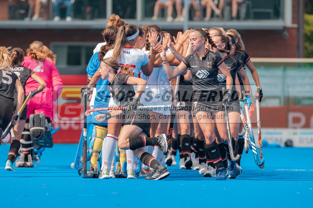 HK_20230715_102653 | Euro Hockey WU18 SF2 Spain vs Germany Championship Girls &amp; Boys am 15.7.2023 CHTC , Krefeld ,