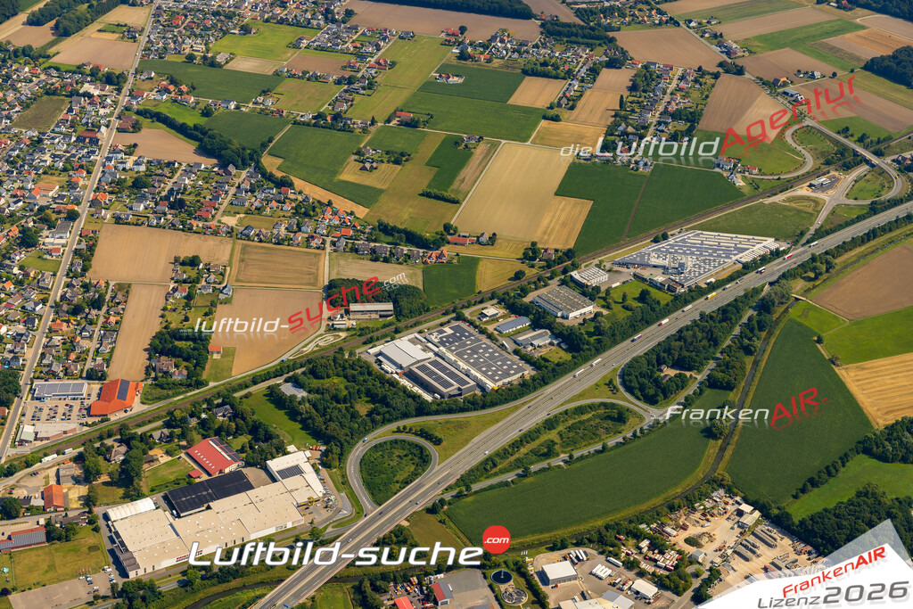 Bruchmühlen Rödinghausen Bild- Das Luftbild wurde 2025 vom UL-Flugzeug heraus erstellt ( keine Drohne bzw. Drohnenaufnahme ) - Hochauflösende Luftaufnahme -Nicht vergleichbar mit Google Maps oder Satelittenbilder- Die Geschenkidee !Mit Lizenz und Bildrechte bestellbar - CC