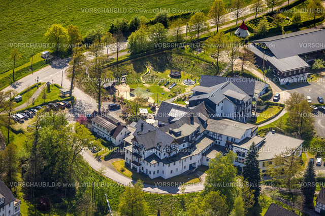 Schmallenberg230506229BadFredeburg | Luftbild, Familienhotel Ebbinghof, 4-Sterne Hotel, Wormbach, Schmallenberg, Sauerland, Nordrhein-Westfalen, Deutschland