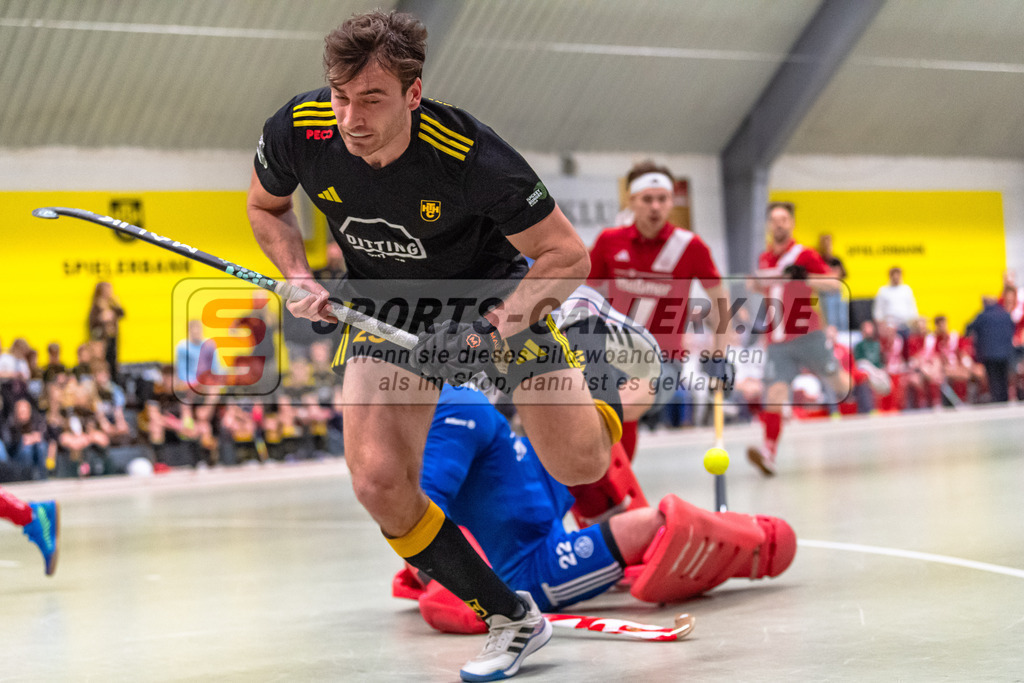 SM_20240112-D5A_0694 | 1.Bundesliga Hallenhockey  (M) HTHC - DCadA / 4:5 (3:3)