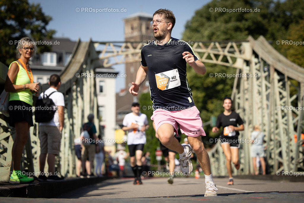 OBI ASV Koelner Brueckenlauf; Koeln, 10.09.23 | Impressionen vom OBI ASV Koelner Brueckenlauf am 10.09.23 am Olympiamuseum in Koeln (Deutschland). Foto: BEAUTIFUL SPORTS/Axel Kohring