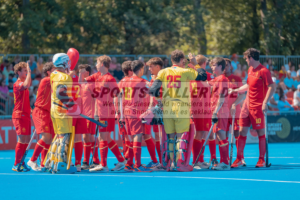 HK_20230711_101184 | Euro Hockey MU18 Spain vs Netherlands Championship Girls &amp; Boys am 11.7.2023 CHTC , Krefeld ,