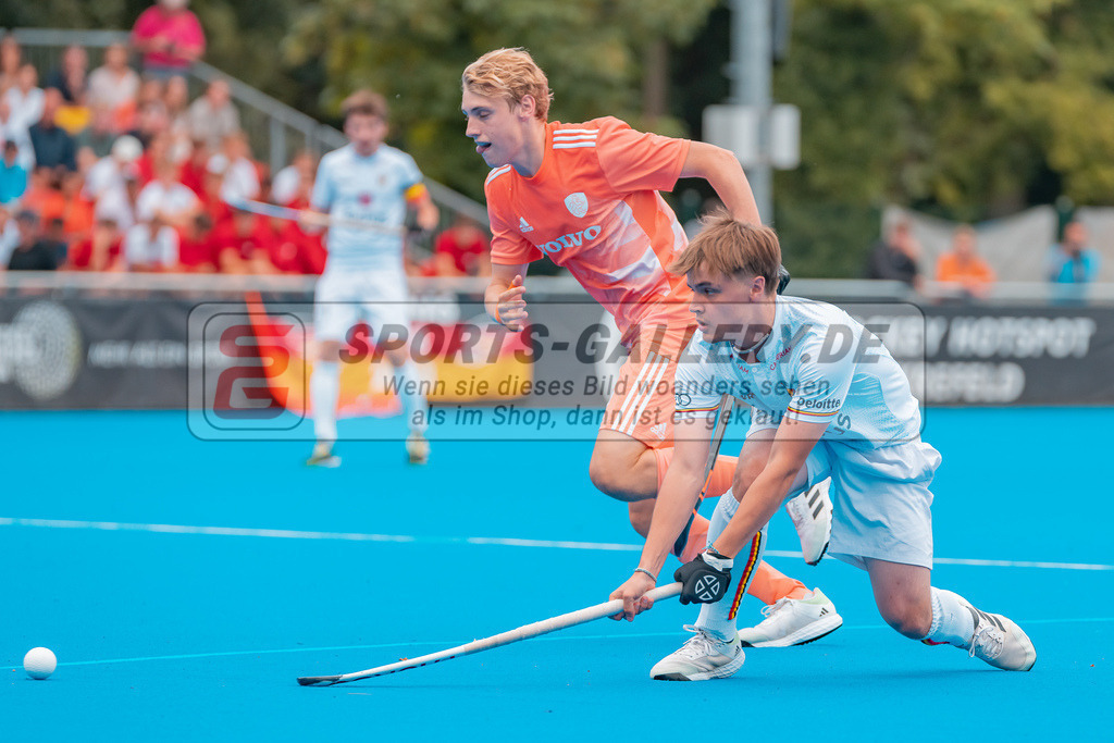 HK_20230715_102224 | Euro Hockey MU18 SF1 Belgium vs Netherlands  Championship Girls &amp; Boys am 15.7.2023 CHTC , Krefeld ,
