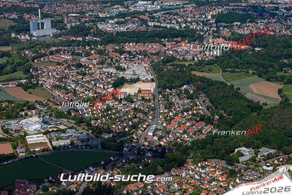 Aktuelles Luftbild von Gebersdorf Stein - Die Luftaufnahme wurde 2020 mittels UL-Flugzeug erstellt ( keine Drohne ) - hochauflösende Kamera-Systeme von  Canon -Beste Qualität - Für grossformatige Ausdrucke geeignet. Die Geschenkidee !