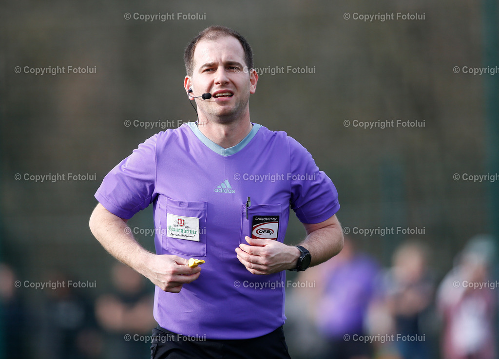 A_LUI_080325_30 | SPORT FUSSBALL REGIONALLIGA MITTE ASKOE OEDT -JUNGE WIKINGER RIED 08.03.IM BILD :  SCHIEDSRICHTER PATRICK KOIDL  FOTO:FOTOLUI