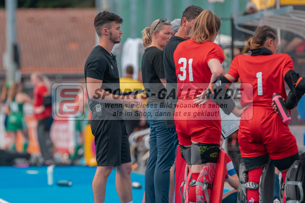 HK_20230708_100008 | Euro Hockey WU18 France - Ireland Championship Girls &amp; Boys am 8.7.2023 CHTC , Krefeld ,