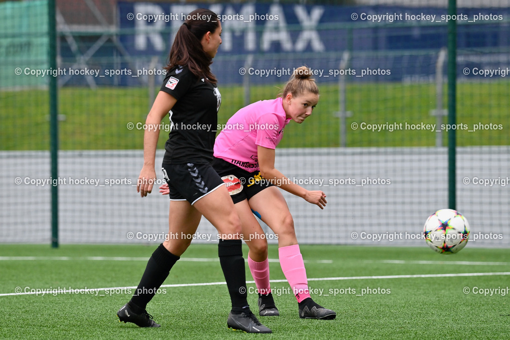 Liwodruck Carinthians Hornets vs. FC Pingau Saalfelden Frauen 29.10.2023  | #8 Leni Eleanor Hassler, #26 Natalie Lynn Stephens