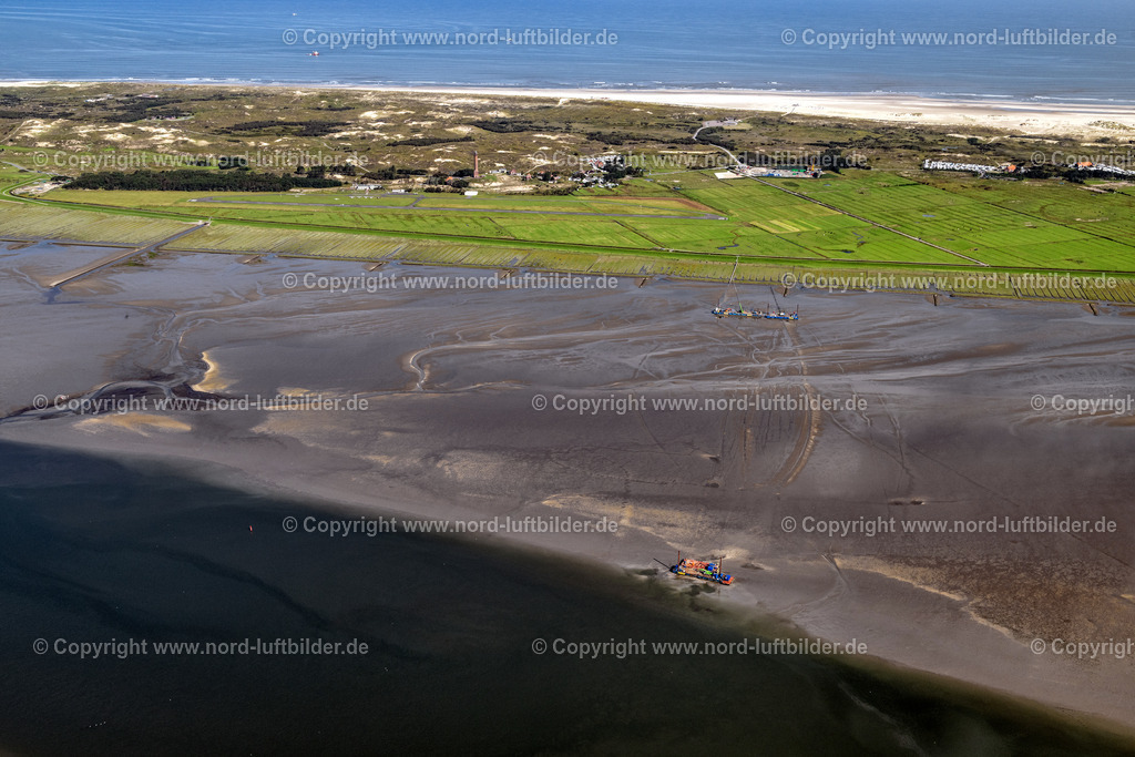 Norderney_Wattenmeer_Bohrungen_Für_Offshorenetzanbindungssysteme_Balwin1_Und_Balwin2_ELS_6768050923 | NORDERNEY 05.09.2023 Baustelle im Wattenmeer mit Bohrungen für Offshore Netzanbindungssysteme Balwin1 und Balwin2 auf der Insel Norderney richtung Festland im Bundesland Niedersachsen, Deutschland. // Construction site in the Wadden Sea with drilling for offshore grid connection systems Balwin1 and Balwin2 on the island of Norderney towards the mainland in the state of Lower Saxony, Germany. Foto: Martin Elsen