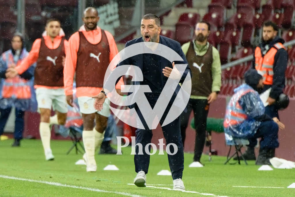 UEFA Conference League Play-offs 2nd leg - Servette FC v FC Shakhtar Donetsk | Arda Turan (Coach FC Shakhtar Donetsk) yells  during the UEFA Conference League Play-offs 2nd leg match between Servette FC and FC Shakhtar Donetsk at Stade de Geneve in Geneva, Switzerland