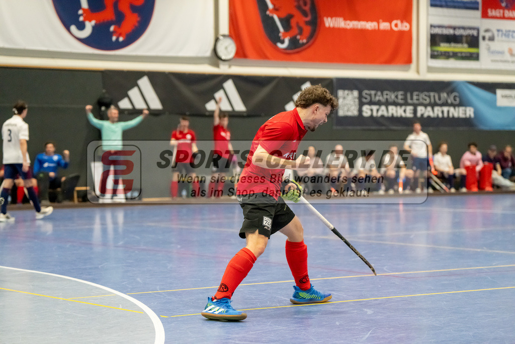 HK_20250201_102213 | 2. Bundesliga Halle Herren Düsseldorfer HC - Club Raffelberg am 1.2.2025 Halle am Seestern, Düsseldorf ,