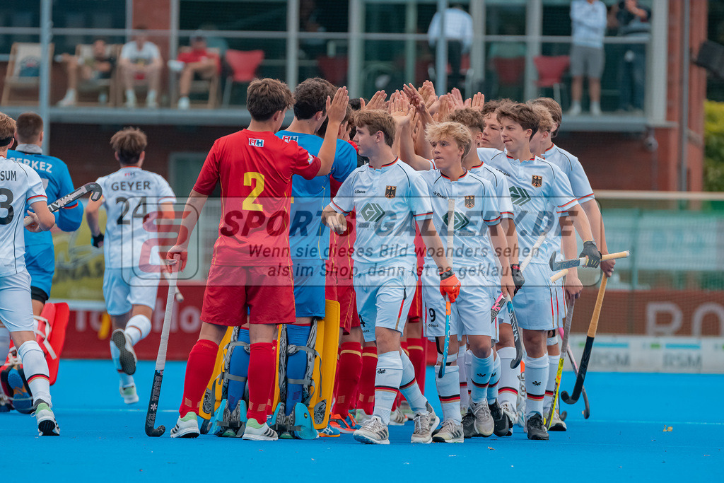 HK_20230715_102421 | Euro Hockey MU18 SF2 Spain vs Germany Championship Girls & Boys am 15.7.2023 CHTC , Krefeld ,