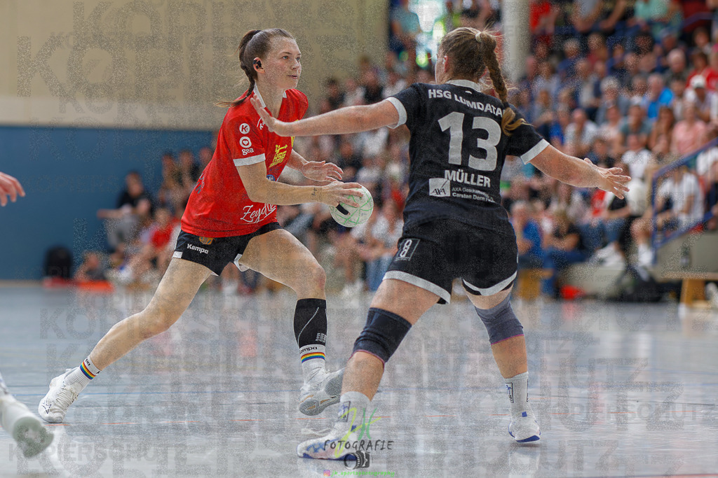 HSG Wettenberg - HSG Lumdatal | Wiederholungs-/Entscheidungsspiel um die Meisterschaft in der Frauen Oberliga Mitte und Aufstieg in die RegionalligaHSG Wettenberg - HSG Lumdatal am 11.05.2025 in Launsbach (Wettenberg) (Halle GS Launsbach (Wettenberg))Photo © 2025 - Jörg Heinrich - Realisiert mit Pictrs.com