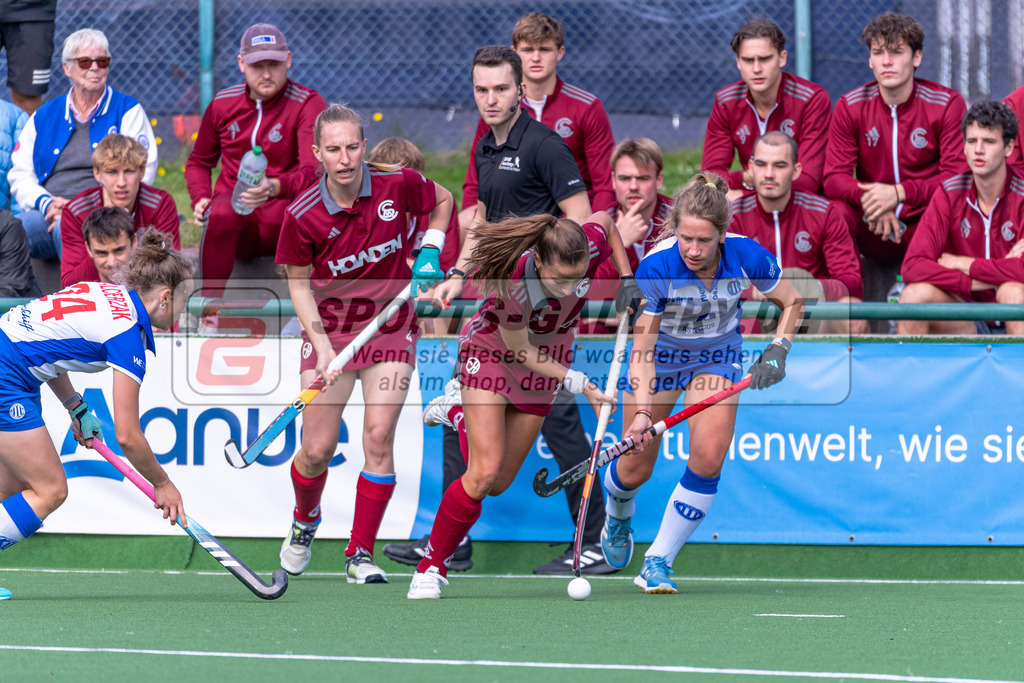 SM_20240914-D5A_0903 | Playoffs:1.Bundesliga Feldhockey (W) GTHGC  - MSC / 0:1 (0:0)