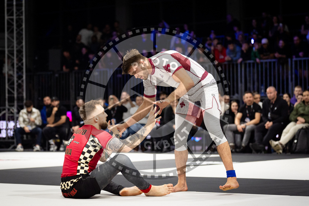 20260215PBB9176 | Fighters compete during the ADCC European Trials competition day 2 in Belgrade, Serbia, on February 15, 2026.