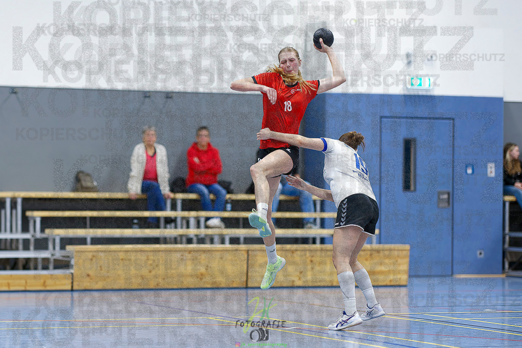 Frauen 2. Bezirksklasse; SG Rechtenbach - HSG Linden II | Frauen 2. Bezirksklasse; SG Rechtenbach - HSG Linden II am 16.11.2025 in Rechtenbach (Sporthalle Rechtenbach)Photo © 2025 - Jörg Heinrich - Realisiert mit Pictrs.com