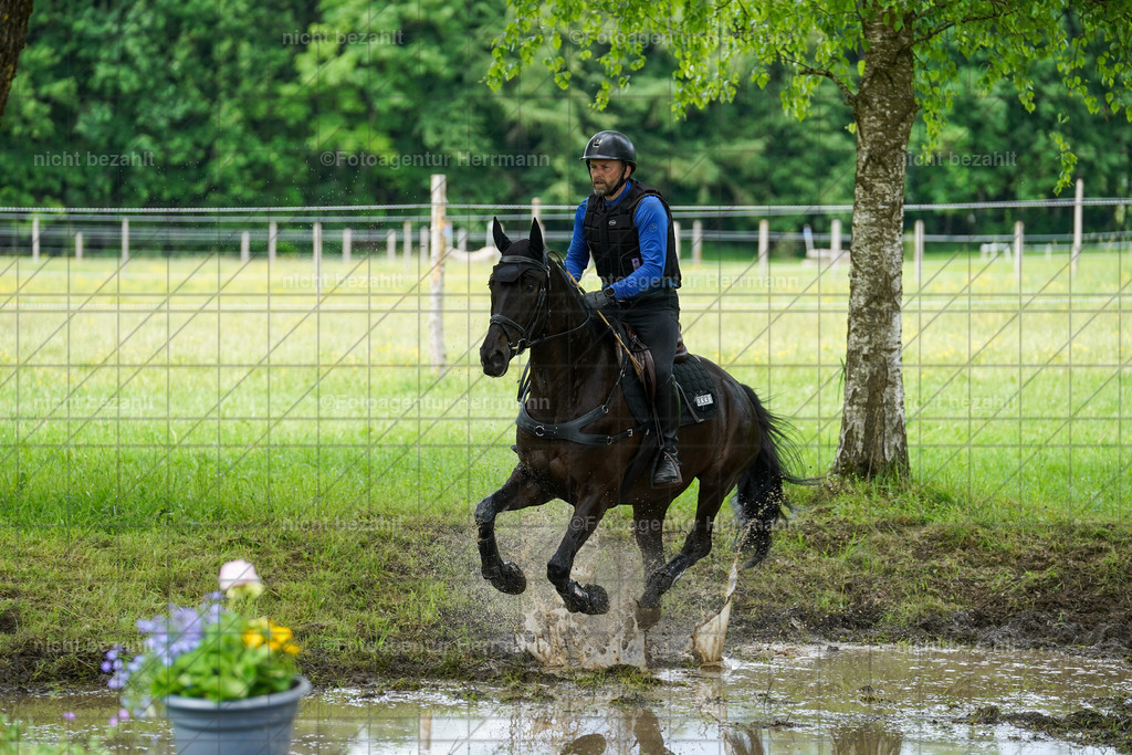 20240518-FAH03965 | Turnierbilder von Niederseon, Turnierfotografen Bayern, Fotoagentur Herrmann, Geländebilder, Reitsportfotografie