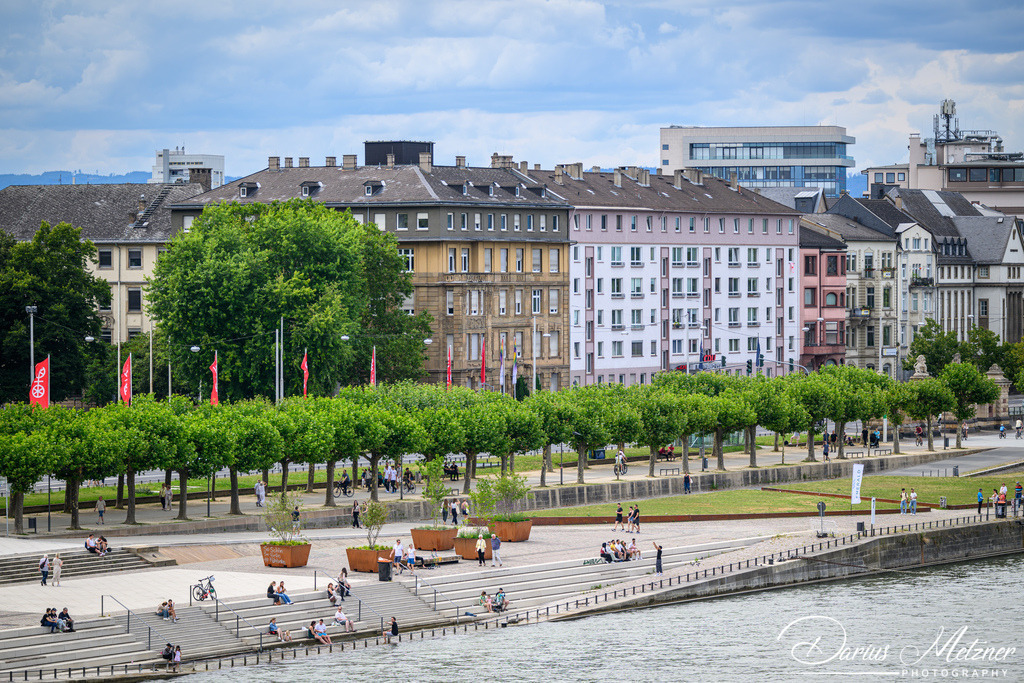 Mainz am Rhein aus Mainz-Kastel  | Bilder aus Mainz-Kastel