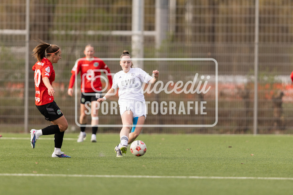 Fußball I Frauen I Saison 2025-2026 I Regionalliga Nord I 16. Spieltag I Hannover 96 - SpVg Aurich-155 | realhellocedii - Realisiert mit Pictrs.com