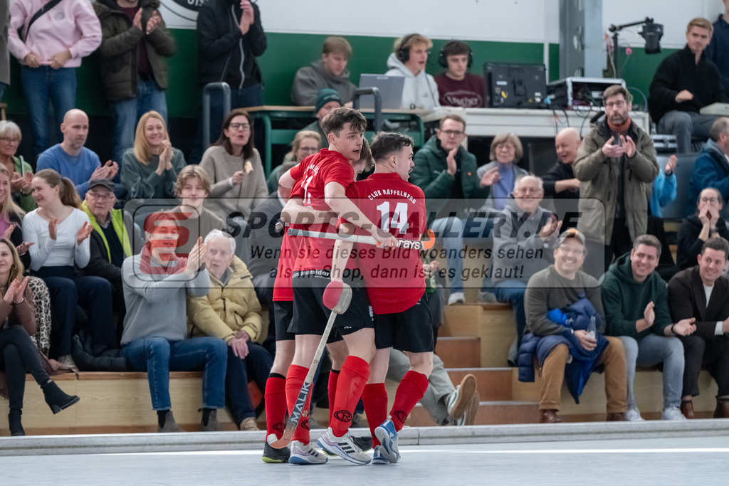 HK_20250202_102358 | 2. Bundesliga Halle Herren Club Raffelberg - Schwarz Weiss Köln am 2.2.2025 Halle am Raffelberg, Duisburg ,
