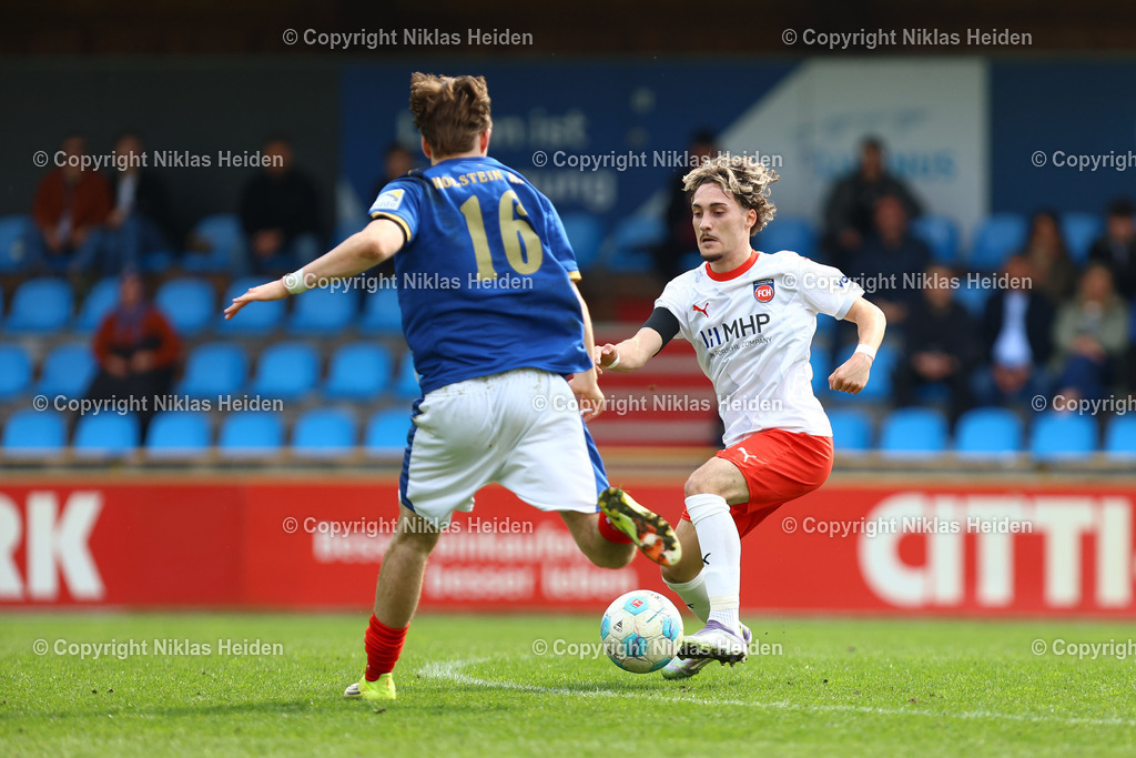 NH_HolsteinKielU19_1FCHeidenheimU19_DFBNachwuchsliga_18042026 | #7 Nevio Bove (1. FC Heidenheim U19)Fußball I Herren I U19 DFB-Nachwuchsliga Hauptrunde Liga A, Gruppe B I Saison 2025-2026 I 9. Spieltag I Holstein Kiel U19 - 1. FC Heidenheim U19 I 18.04..2026 I Citti-Fußball-Park