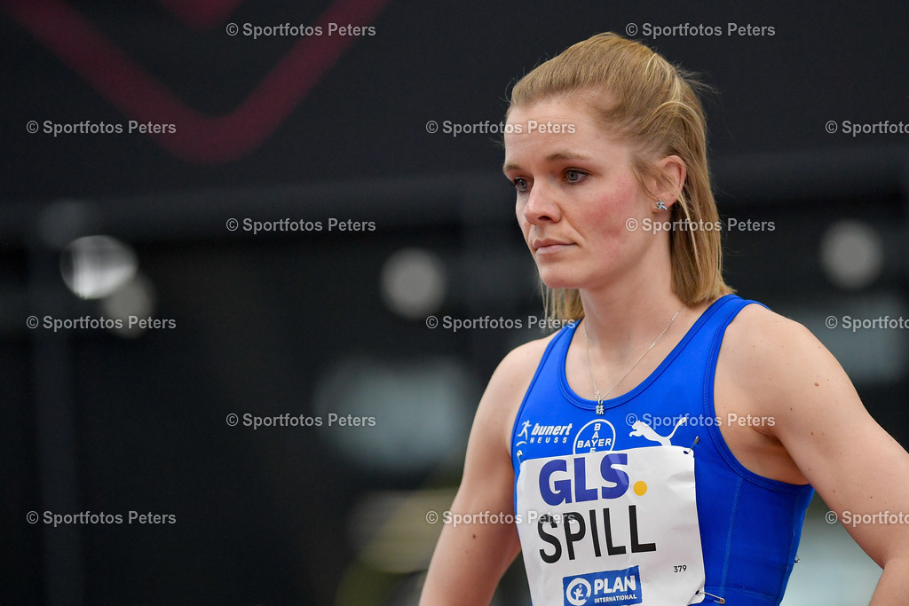 DM Halle 2026_Samstag-51 | 28.02.2026, xkaix, Leichtathletik Deutsche Meisterschaften Halle 2026,  v.l. Tanja Spill (TSV Bayer Dormagen) - Realisiert mit Pictrs.com