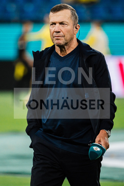 DFB-Pokal: HEBC - Borussia Dortmund, 01.09.2026 | Lothar Matthäus (TV-Experte); Fußball, DFB-Pokal, 1. Runde: HEBC vs. Borussia Dortmund am 01.09.2026 im Volksparkstadion, HamburgDFB REGULATIONS PROHIBIT ANY USE OF PHOTOGRAPHS AS IMAGE SEQUENCES AND/OR QUASI-VIDEO. - Realisiert mit Pictrs.com