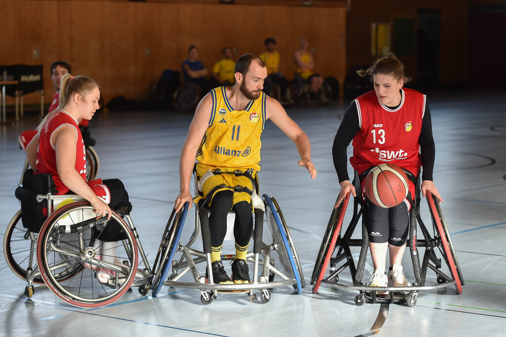 2024-11-23-0203 | RSKV Tuebingen vs. Alba Berlin, Rollstuhlbasketball, 2. Bundesliga Sued, 5. Spieltag, Saison 2024/2025, 23.11.2024, Foto: Ralph Kunze - Realisiert mit Pictrs.com