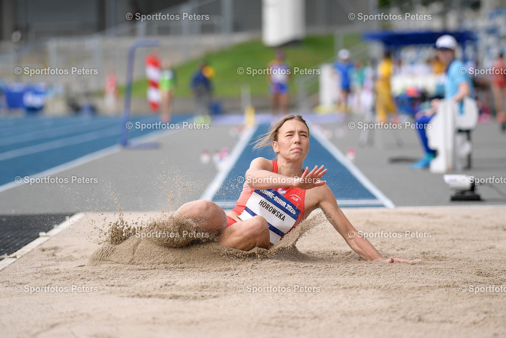 _KP13368_1 | 21.07.2025, xkaix, Leichtathletik, FISU World University Games 2025 v.l. Nikola Horowska (Polen) - Realisiert mit Pictrs.com