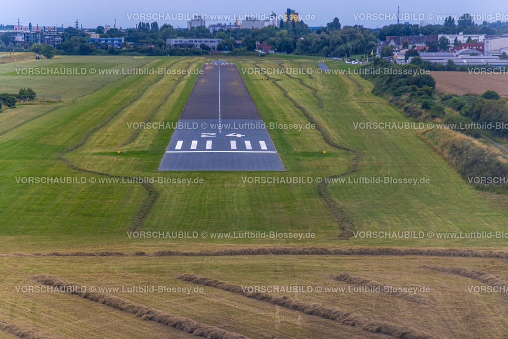 Hamm240710487 | Luftbild, Flugplatz Hamm-Lippewiesen Startbahn und Landebahn, Stadtbezirk Heessen, Hamm, Ruhrgebiet, Nordrhein-Westfalen, Deutschland