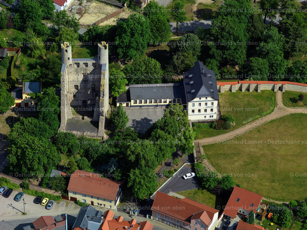 3202098 | burgruine u.hotel  hoher schwarm  saalfeld/saale