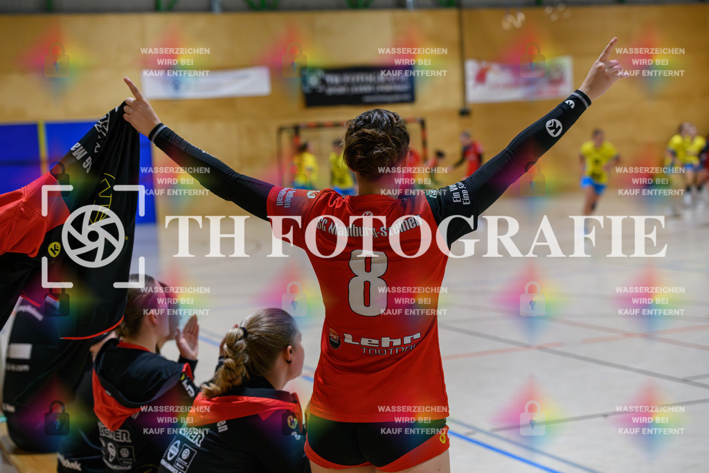 GER, SG Maulburg/Steinen - SV Allensbach 2, Handball, Suedbadenliga, 2. Spieltag, Saison 2023/2024, 14.10.2023 | Celina Schick (SG Maulburg/Steinen, #08)

GER, SG Maulburg/Steinen - SV Allensbach 2, Handball, Suedbadenliga, 2. Spieltag, Saison 2023/2024, 14.10.2023

Foto: TH Fotografie/Thomas Hess