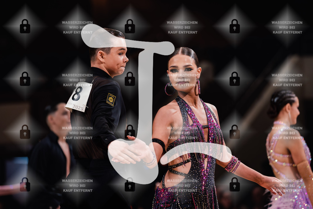 Goldstadtpokal 2025 - WDSF Open Latin Youth 13th (78) Tom Luca Mehrländer _ Ilona Manakova (TSC Brühl im BTV 1879)-2025-01-25-6905 | Webshop for digital downloads and prints of dance sport, event & show photographer Julian Link - Realisiert mit Pictrs.com