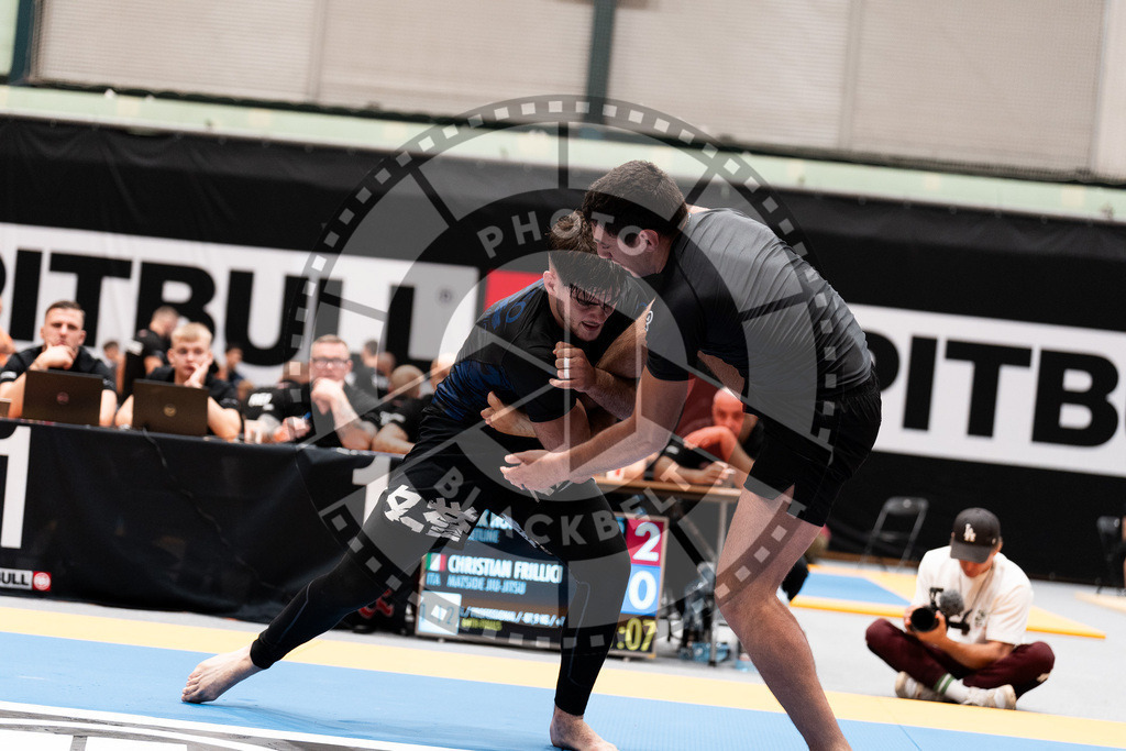 20250906PBB0583 | Fighters compete during the ADCC European Trials  competition in Warsaw, Poland, on September 6, 2025.