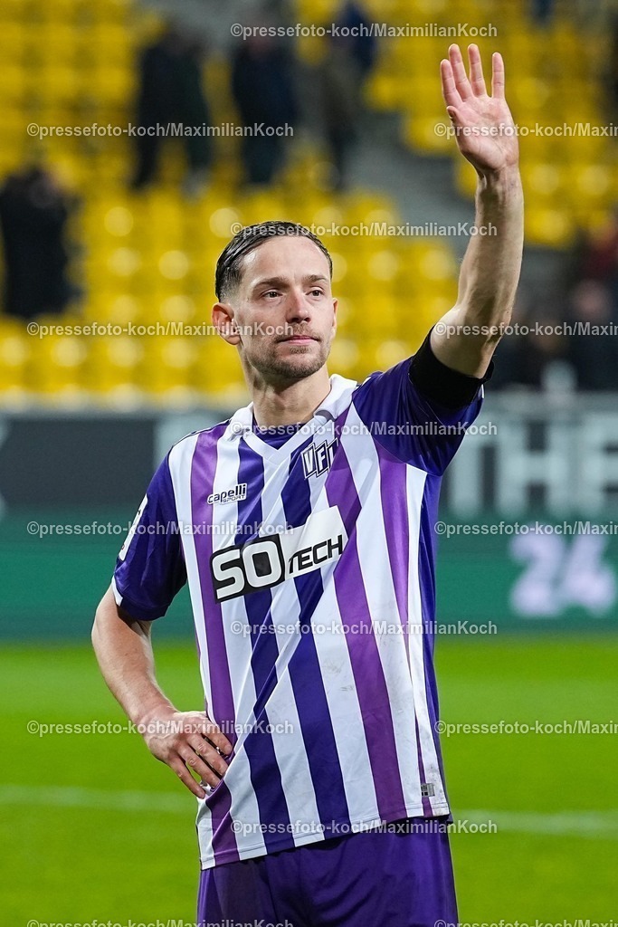 xYDRx17012601079 | 17.01.2026, xydrx, Fußball, 3.Liga, TSV Alemannia Aachen - VfL Osnabrück, Saison 2025 2026, Tivoli: Jannik Mueller (VfL Osnabrück #24)        DFB regulations prohibit any use of photographs as image sequences and or quasi-video. Photo: xYannisxDreimannxPressefotoKochx