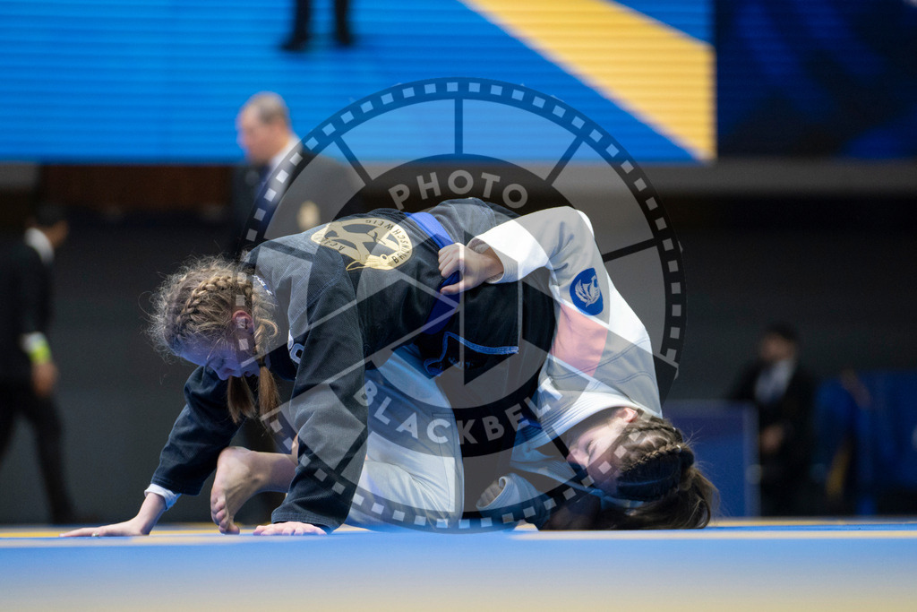20240119PBB2041 | Fighters compete during the IBJJF European Championship in Paris, France, on January 19, 2024.
