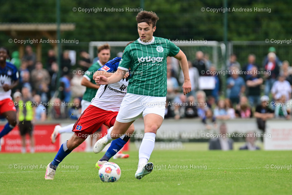 Fußball I Herren I Testspiel  I TSV Elstorf - Hamburger SV I 5.7.2025 | a-hannig - Realisiert mit Pictrs.com