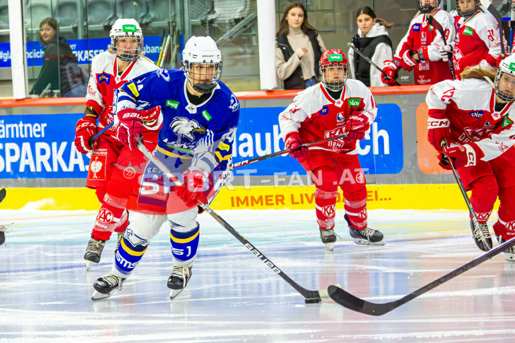 Eishockey DEBL 2023/24 | Eishockey DEBL 2023/24, KAC Frauen - Villach Lady Hawks am 27.09.2023 in Klagenfurt (Heidi Horten Arena), Austria, (Photo by Ernst Krawagner sport-fan.at) - Realisiert mit Pictrs.com