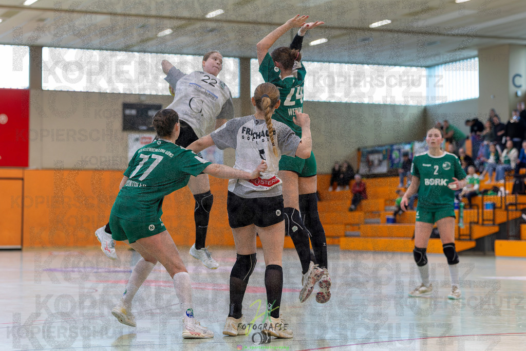 Jugendbundesliga wJA, Pokalrunde, HSG Kleenheim/Langgöns - Frisch Auf Göppingen | Jugendbundesliga wJA, Pokalrunde, HSG Kleenheim/Langgöns - Frisch Auf Göppingen am 28.02.2026 in Oberkleen (Weidig-Halle)Photo © 2026 - Jörg Heinrich - Realisiert mit Pictrs.com