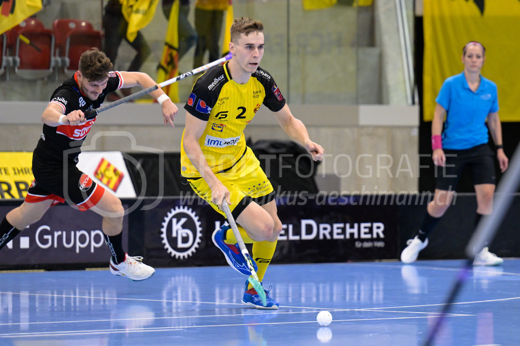 HC Rychenberg vs UHC Uster - 14. October 2022 | HC Rychenberg vs UHC Uster
AXA Arena, Winterthur
Nicola Bischofberger (#2 HC Rychenberg)
Bild: Sportfotografie Markus Aeschimann | www.markus-aeschimann.ch - Realisiert mit Pictrs.com