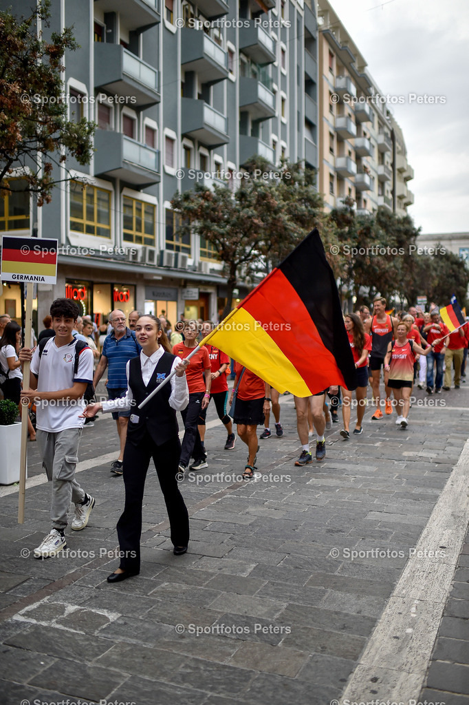 Masters EM - Pescara Eröffnung_19 | Eroeffnungsfeier der Masters Europameisterschaft am 20.09.2023 in Pescara (Italien)

Foto: Kai Peters - Realisiert mit Pictrs.com