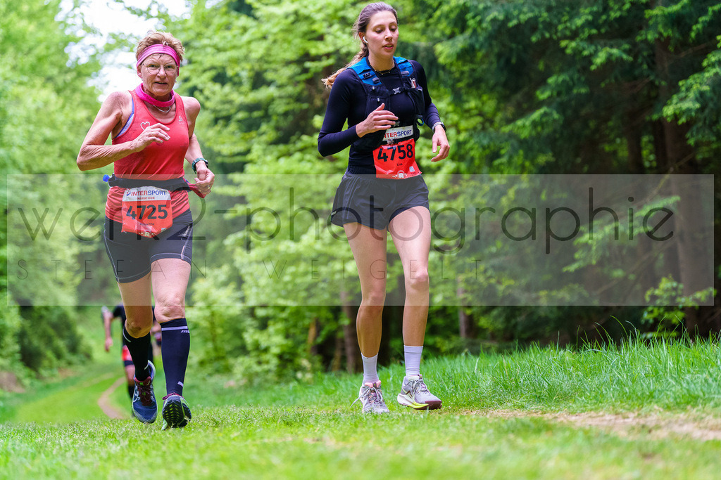 Rennsteiglauf Marathon 2025 | Marathon von Neuhaus/Rwg. nach Schmiedefeld/Rstg. am 17. Mai 2025