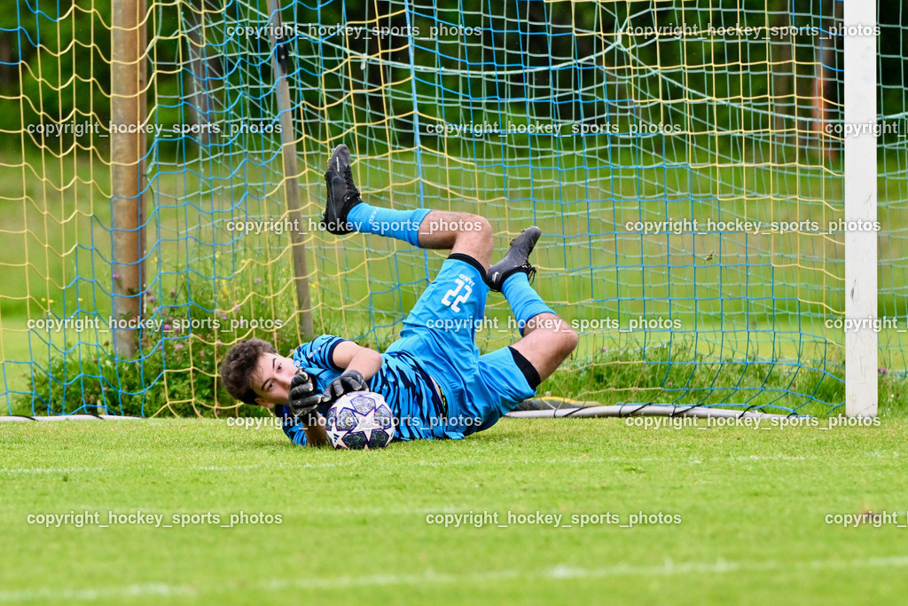 SV Wernberg vs. FC Faakersee | #22 Ben Fischer FC Faakersee, SV Wernberg vs. FC Faakersee, SV Wernberg vs. FC Faakersee am 01.06.2024 in Wernberg (Sportplatz Wernberg), Austria, (Photo by Bernd Stefan)