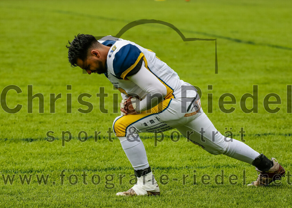 2022-05-29_133_Erding_Bulls_gegen_Nuernberg_Rams | Erding, Deutschland, 29.05.2022:
Fußball, Regionalliga 2022, 5. Spieltag, Erding Bulls gegen Nürnberg Rams, Endergebnis: 10:16

Foto: Christian Riedel / fotografie-riedel.net