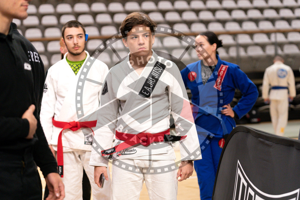 20241013PBB0235 | Athletes compete during the AJP Tour Europe Continental Jiu-Jitsu Amateurs & Masters Championship on October 13, 2024 in Almere near Amsterdam, Netherlands. © Chiara Dazi / photoblackbelt
