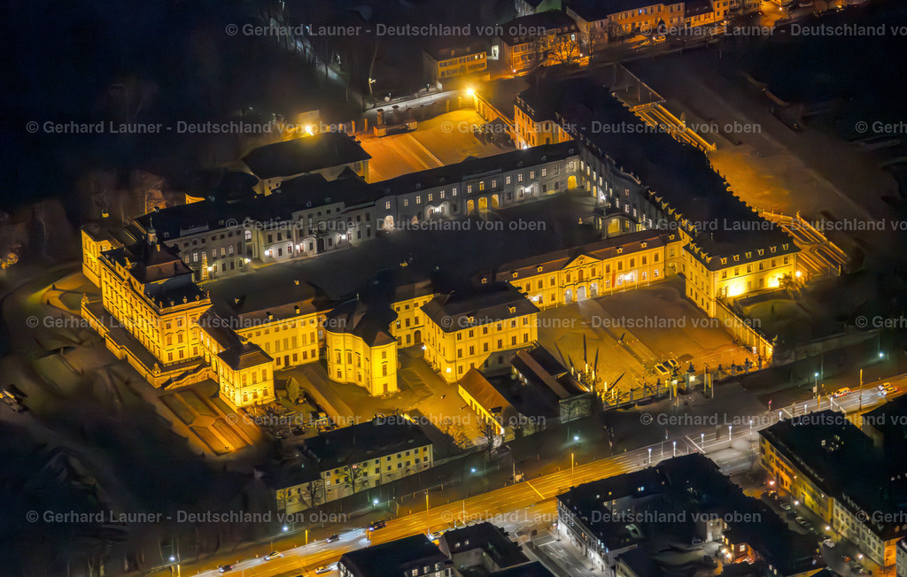 3900747 | Residenzschloss Ludwigsburg, Nachtaufnahme