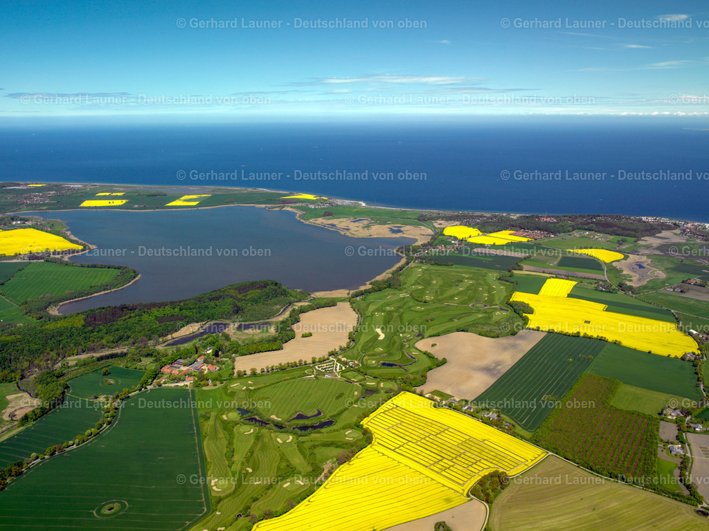 2405015 | Ostseeküste und Großer Binnensee bei Hohwacht, Golfanlage Hohwacht