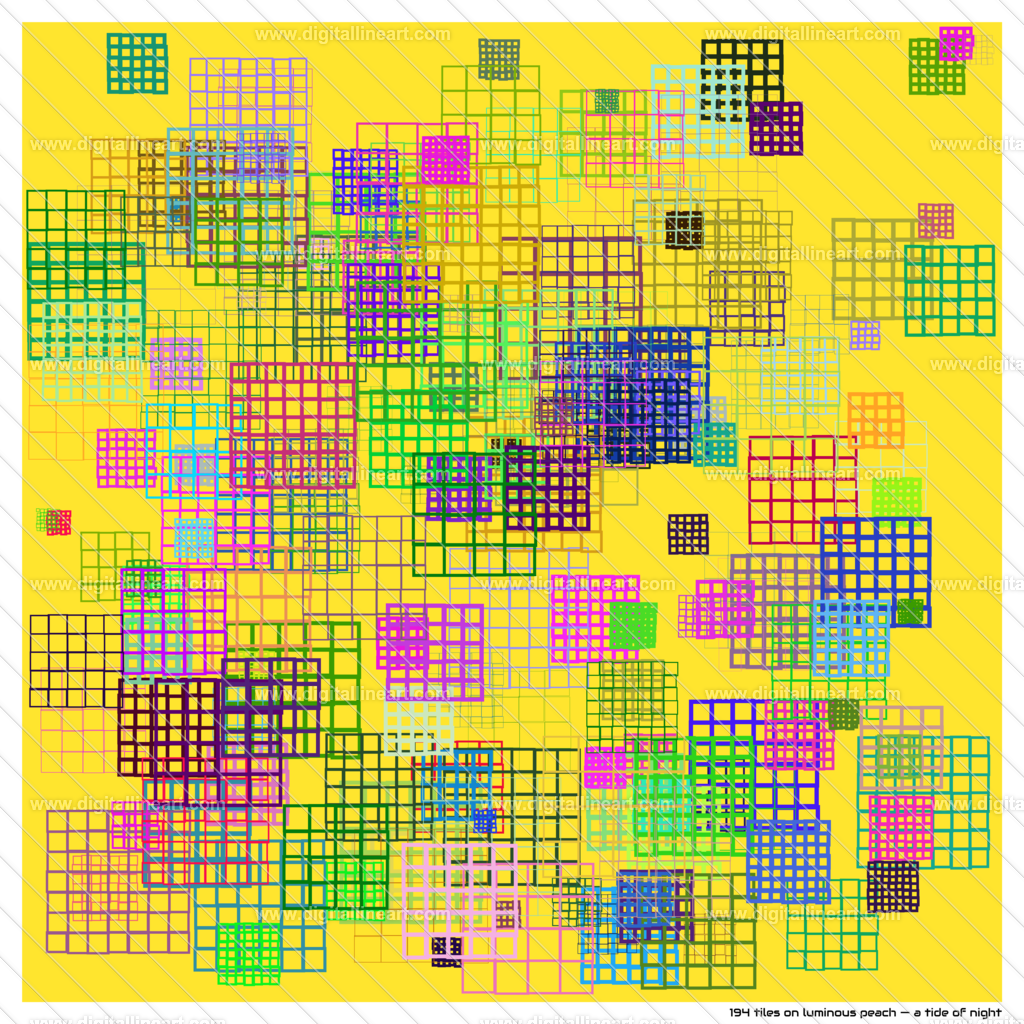 194-tiles-luminous-peach-a-tide-of-night | digitallineart - Realisiert mit Pictrs.com