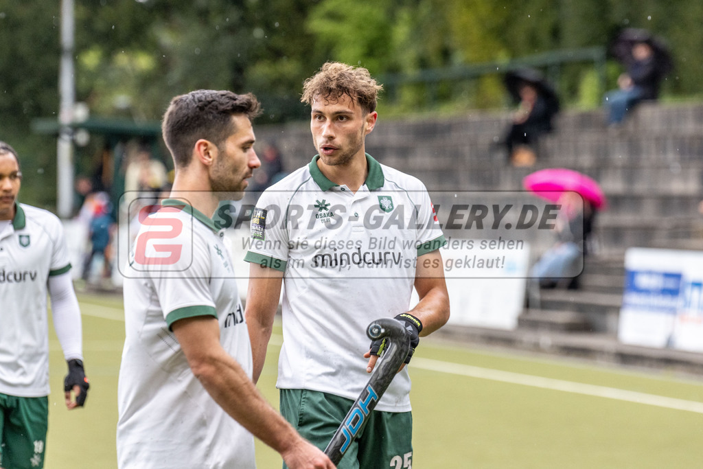 MJ_M_UHTC-HTHC_21.04.2024-16 | Moritz Ludwig (Uhlenhorst Mülheim #25), Uhlenhorst Mülheim - Harvestehuder THC am 21.4.2024 im Waldstadion, Mülheim a. d. Ruhr