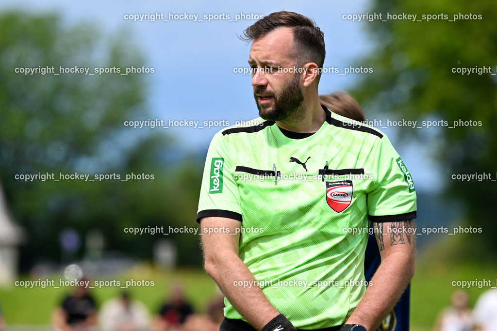 ATUS Velden vs. VST Völkermarkt | Dominik Sodamin Referee, ATUS Velden vs. VST Völkermarkt, ATUS Velden vs. VST Völkermarkt am 30.05.2024 in St. Egyden (Sportpark St. Egyden), Austria, (Photo by Bernd Stefan)